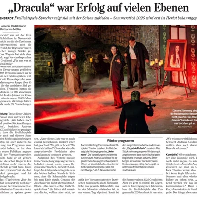 Pressestimmen zur Saison 2025