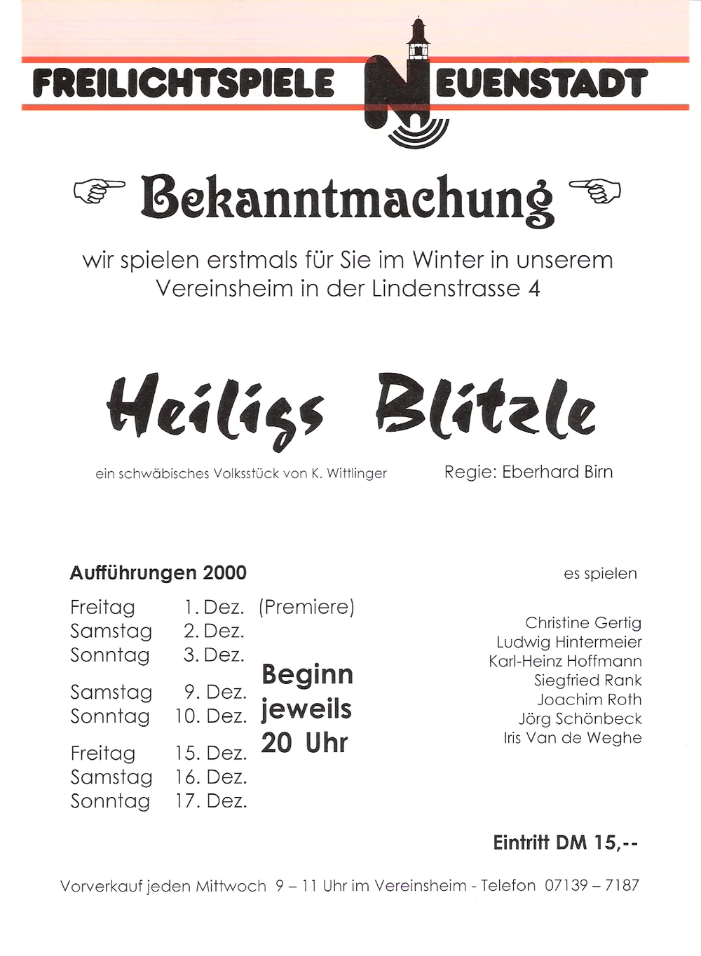 Heiligs Blitzle